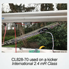 Load image into Gallery viewer, Clamcleat Hardware CL828-68 AN/L Clamcleat Aero Base with CL268AN Rope44