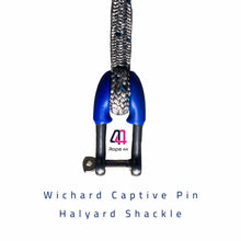 Load image into Gallery viewer, Marlow Double Braid Wichard Halyard Shackle Splice