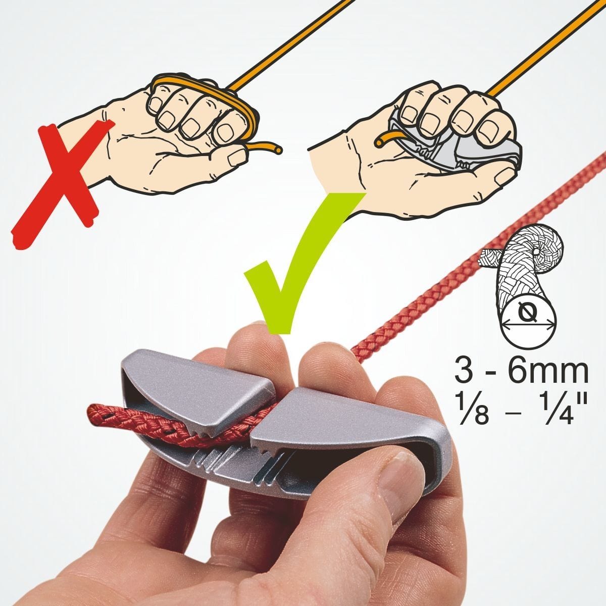 CL261 Clamcleat Power Grip Tug Cleat for Rope Tensioning | Rope44