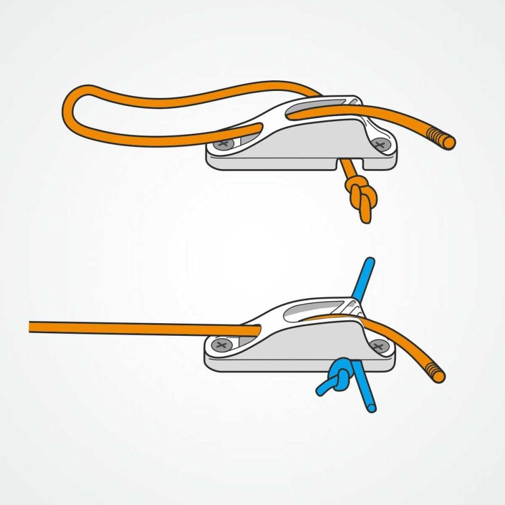 CL704 CL704AN Clamcleat MK1 Racing Junior with Becket | Rope44