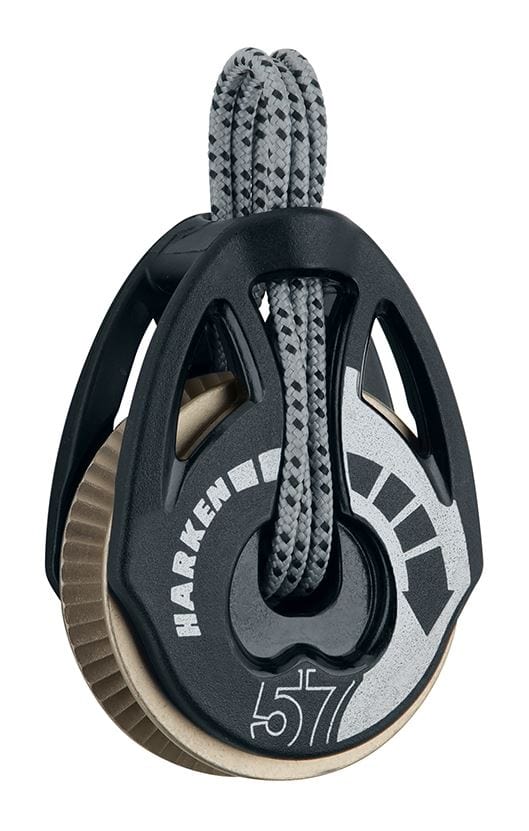 Harken Pulley Block Harken 57mm Automatic Ratchet T2 Soft-Attach Block x 1.5 Grip - 2167 Rope44