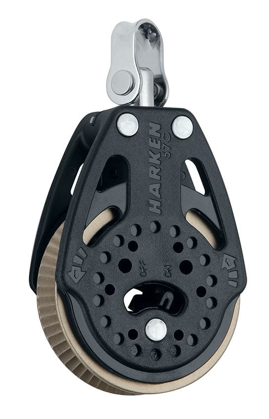 Harken Pulley Block Harken 57mm Carbo Ratchet Block x 1.5 Grip - 2166 Rope44