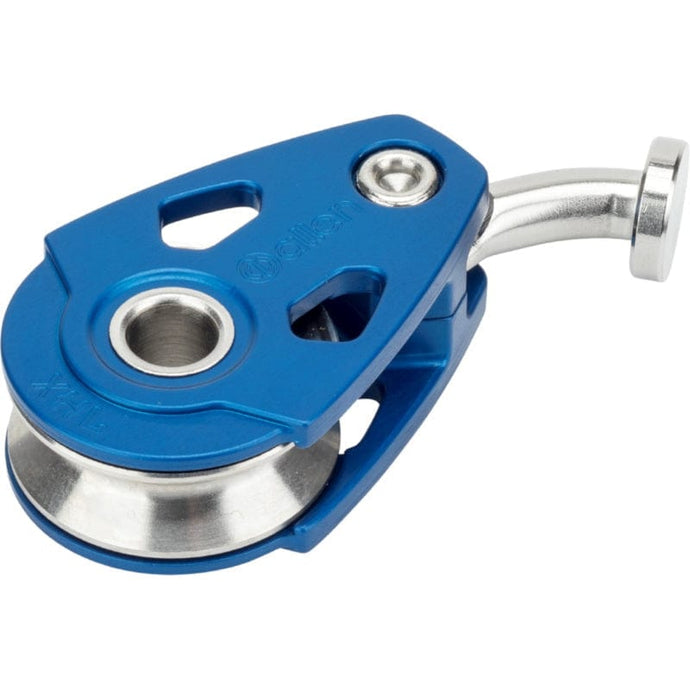 Allen Hardware Blue 30mm Extreme High Load Block for ILCA Laser Kicker Vang Top Block with Key Rope44