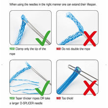 Load image into Gallery viewer, D-Splicer Splicing &amp; Accessories D-Splicer Fixed Handle Rope Splicing Needles Rope44
