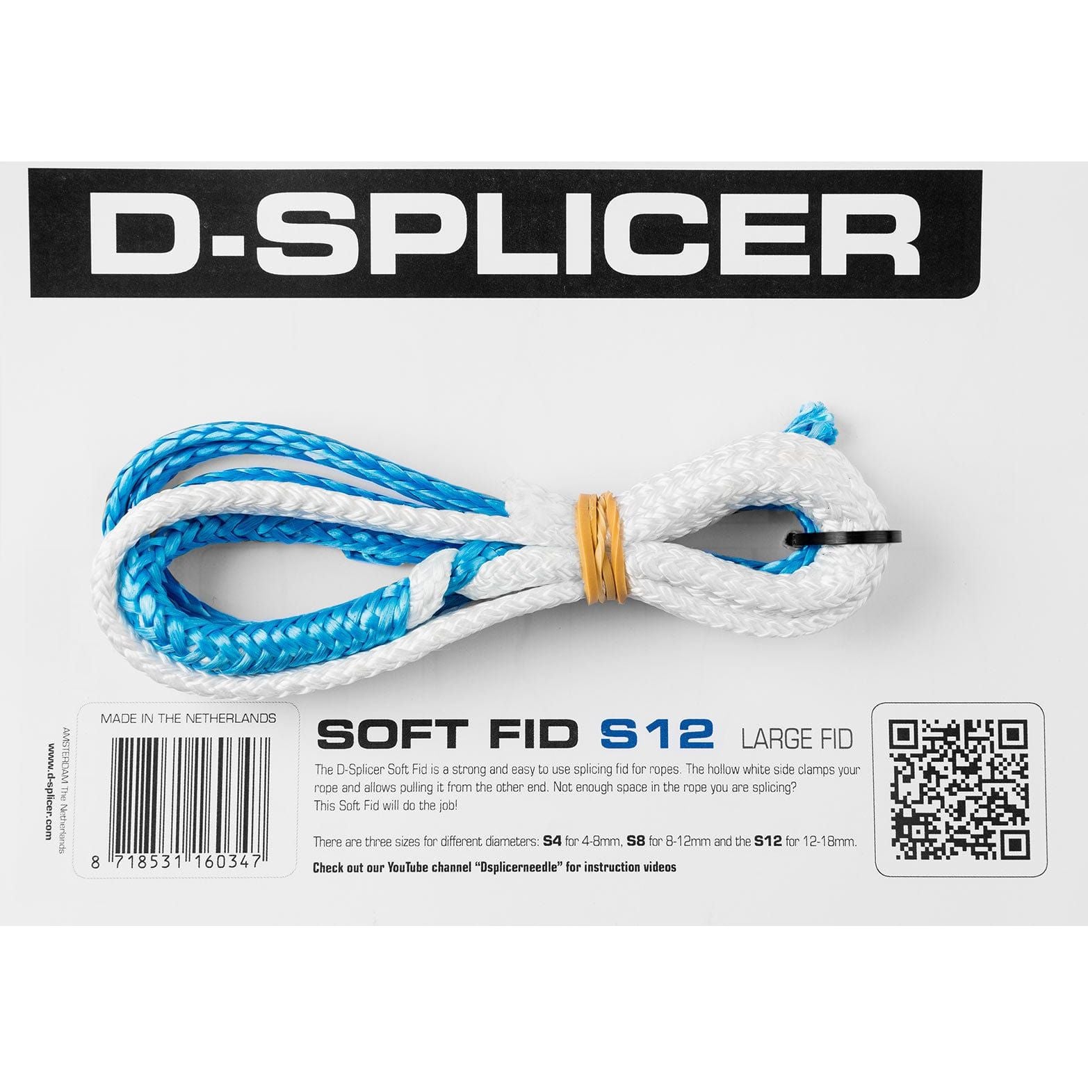 Fid For Rope Splicing D-Splicer Soft Fid For Rope Splicing 4mm-18mm Ropes | Rope44