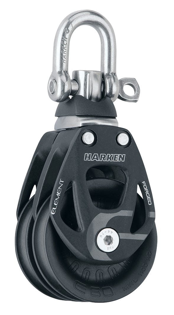 Harken Hardware Harken 60mm Element Double Block Swivel 6269 Rope44