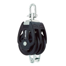 Load image into Gallery viewer, Selden Pulleys, Blocks &amp; Sheaves Double Becket Selden 60mm Plain Bearing Block Range for 12mm to 14mm Diameter Rope Rope44

