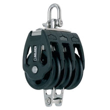 Load image into Gallery viewer, Selden Pulleys, Blocks &amp; Sheaves Triple Becket Selden 50mm Plain Bearing Block Range for 10mm to 12mm Diameter Ropes Rope44
