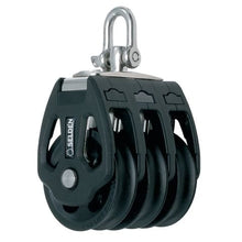 Load image into Gallery viewer, Selden Pulleys, Blocks &amp; Sheaves Triple Selden 50mm Plain Bearing Block Range for 10mm to 12mm Diameter Ropes Rope44
