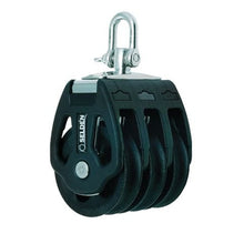 Load image into Gallery viewer, Selden Pulleys, Blocks &amp; Sheaves Triple Selden 60mm Plain Bearing Block Range for 12mm to 14mm Diameter Rope Rope44
